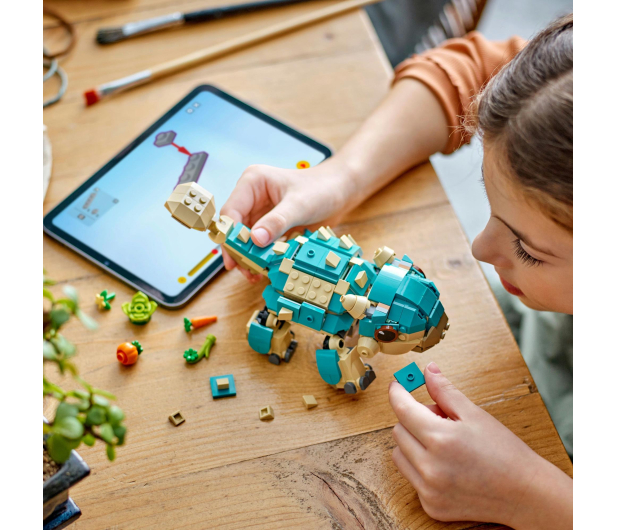LEGO Jurassic World 76962 Mały ankylozaur Bumpy V29 - 1266188 - zdjęcie 8